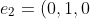 e_{2} = (0,1,0)